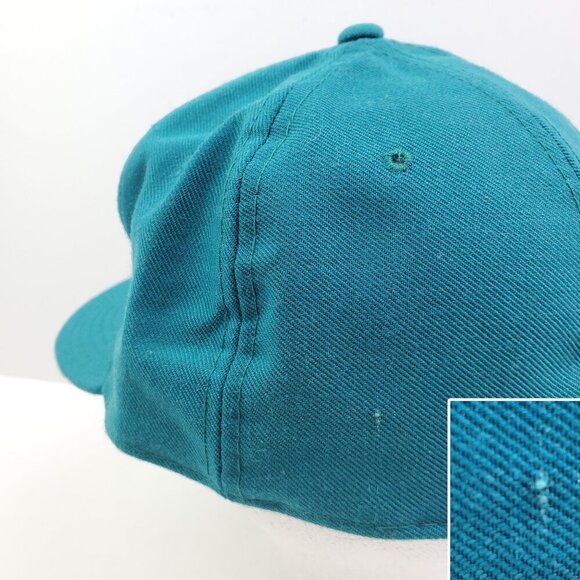Miami Dolphins Vintage Hat Fitted New Era Pro Model Wool Blend Size 7 3/8 - Picture 8 of 11